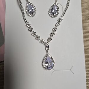 Formal Necklace amd Matching Earrings Set